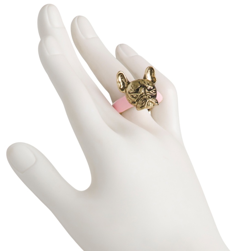 BETSEY JOHNSON Stretch Frenchie Ring